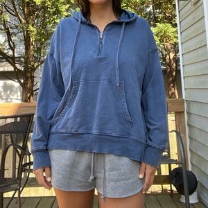 Aerie Distressed Hoodie